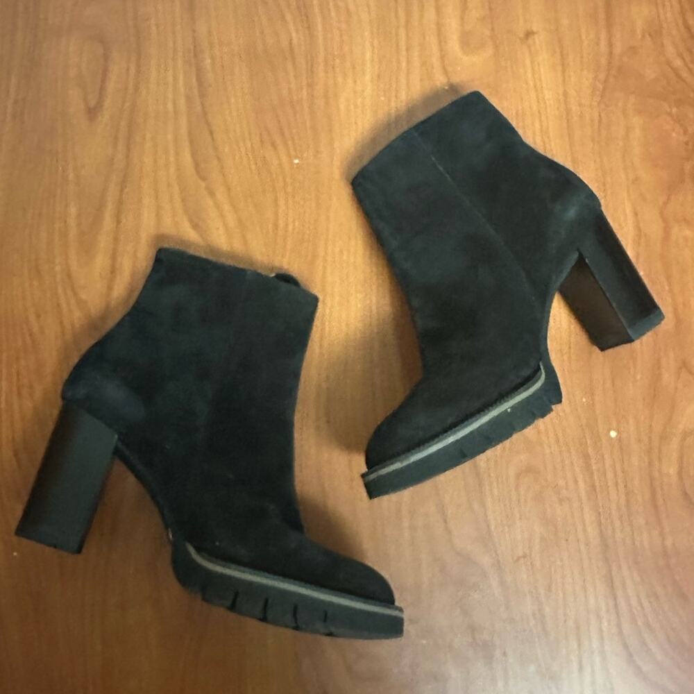 Paul Green Black Ankle Boots - Picture 5 of 12